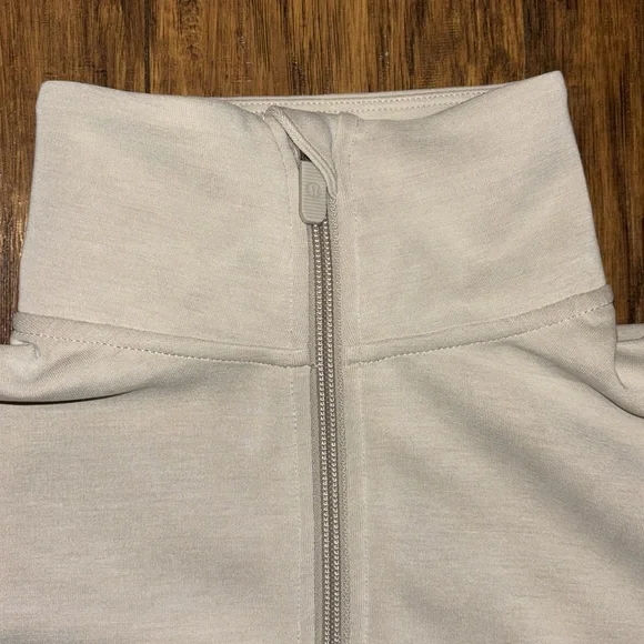 NWT Lululemon Brushed Softstreme Half Zip Size 2 - Picture 3 of 7